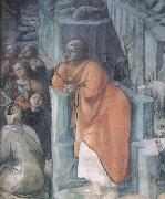 Fra Filippo Lippi Details of The Mission of St John the Bapitst oil on canvas